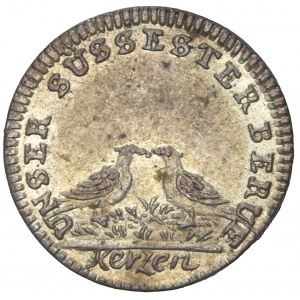 German States - NÜRNBERG STADT - Dreier o. J. (1677-1716) kleiner Kerzendreier