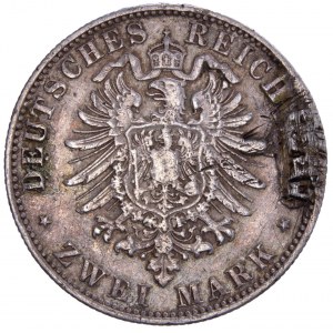 German States - Friedrich III. 2 Mark A, Berlin