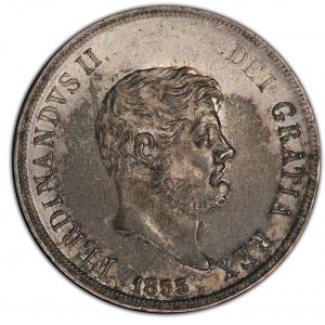 Italian States - Naples & Sicily, Ferdinand II, 120 Grana 1855