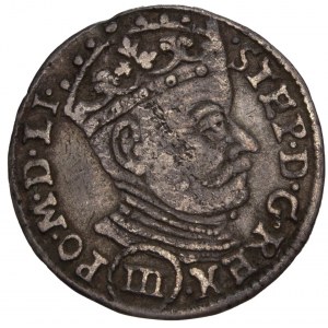 Poland - Stefan Batory. Trojak (3 grosze) 1580 Vilnius