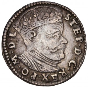 Poland - Stefan Batory. Trojak (3 grosze) 1585 Vilnius