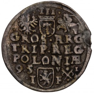 Poland - Sigismund III Vasa. Trojak (3 grosze) 1595 Poznań / Posen