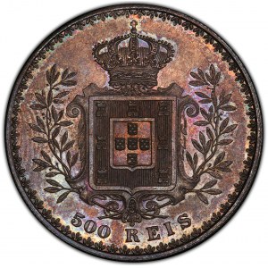 PORTUGAL - Carlos I. 500 Reis 1896