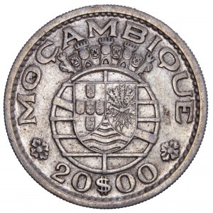 PORTUGAL - MOZAMBIQUE - 20 Escudos 1955