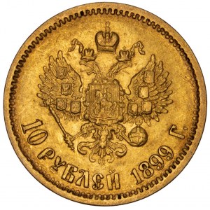 Russia - Nicholas II (1894-1917) 10 Rouble / Rubel 1899