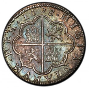 Spain - Philip IV (1621-1665). 4 reales. 1628. Segovia. P. - Top Pop!