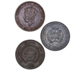 Sri Lanka - Ceylon - Coin LOT - 3 pcs