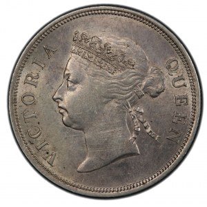 United Kingdom - Straits Settlements - 50 Cents, 1899. London Mint. Victoria.