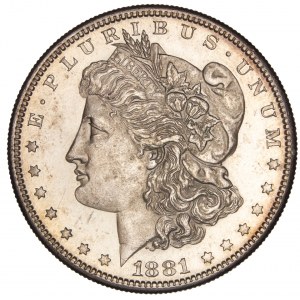 United States - Morgan Dollar 1881 S