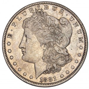 United States - Morgan Dollar 1881 O