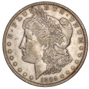 United States - Morgan Dollar 1884 O