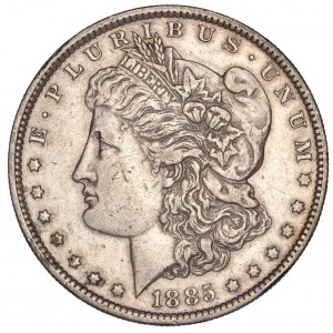 United States - Morgan Dollar 1885 O