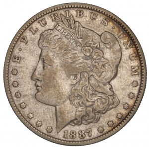 United States - Morgan Dollar 1887 O