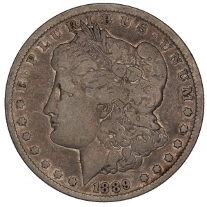 United States - Morgan Dollar 1889 O