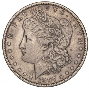 United States - Morgan Dollar 1897 O