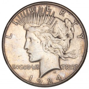 United States - Peace Dollar 1924 S