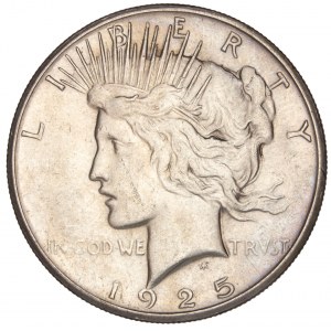 United States - Peace Dollar 1925 S