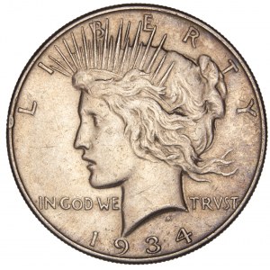 United States - Peace Dollar 1934
