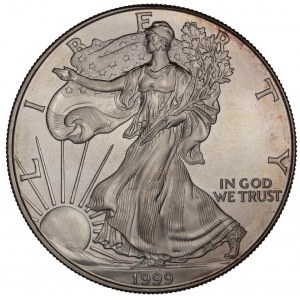 United States - American Silver Eagle - Walking Liberty 1999
