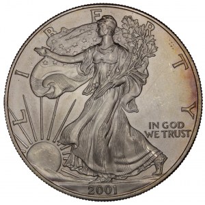 United States - American Silver Eagle - Walking Liberty 2001