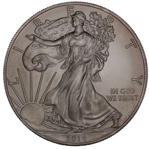 United States - American Silver Eagle - Walking Liberty 2014