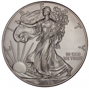 United States - American Silver Eagle - Walking Liberty 2015