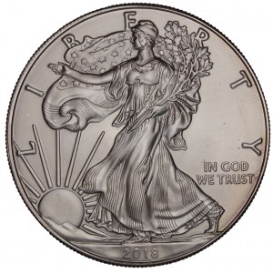 United States - American Silver Eagle - Walking Liberty 2018