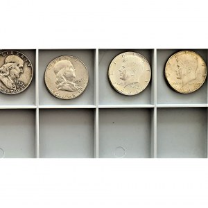 United States - Half Dollar LOT - with better pieces - 8 pcs