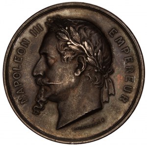 FRANCE - Silver Paris Universal Exposition Prize Medal 1867
