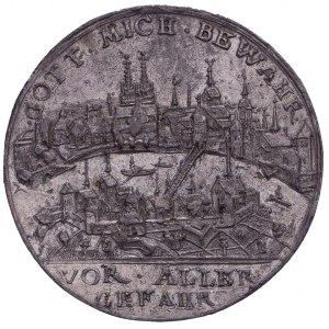 Basel, Galvano der Geschenkmedaille o.J. (um 1680)