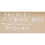Andrzej Leśnik (nar. 1959, Głuszyca), Bez názvu (červená), 2021