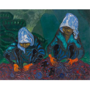 Lech Grześkiewicz (1913 - 2012), Two women