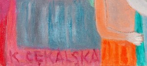 Krystyna Cękalska-Lindert (1920 Warszawa - 2011 Warszawa), Bez tytułu