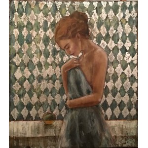 Monika Krzakiewicz, 80 x 80 cm.