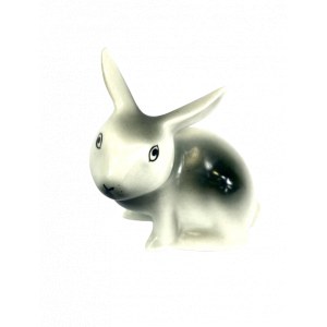 Figurine Rabbit, Ćmielów, designed by Wincenty Potacki, 1930s. XX century