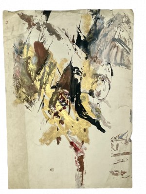 Stanisław Wiśniewski, Abstrakcja na papierze, akryl