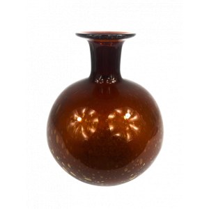 Dark honey bottle, designed by Zbigniew Horbowy, 1960s/70s