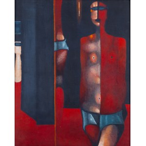 Jerzy Nowosielski (ur. 1943), Dziewczyna z lustrem, 1976