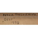 Teresa Tyszkiewicz (Tyszkiewiczowa) (1906 Kraków - 1992 Łódź), Gest, 1959.