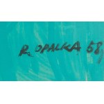 Roman Opałka (1931 Abbeville, Francja - 2011 Rzym), Akt z pomarańczą, 1958