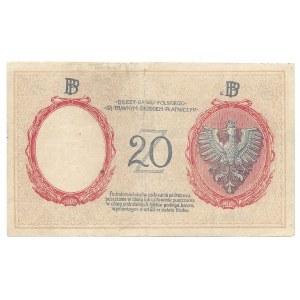 20 złotych 1924 - II EM.A - bardzo dobre fałszerstwo z epoki.
