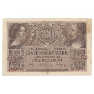 Kowno - 100 marek 1918 -