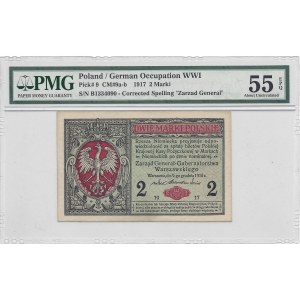 2 marki 1916 - Generał- B - PMG 55 EPQ