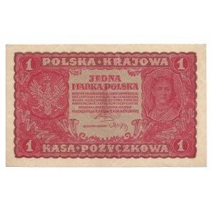 1 marka 1919 - I Serja FC - banknot z kolekcji LUCOW