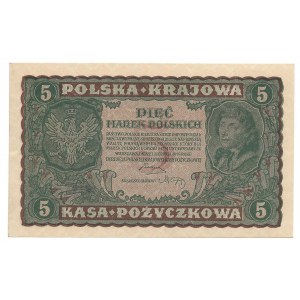 5 marek 1919 - II Serja Q - banknot z kolekcji LUCOW -