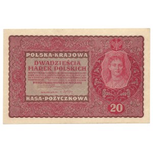 20 marek 1919 - II Serja BZ - banknot z kolekcji LUCOW