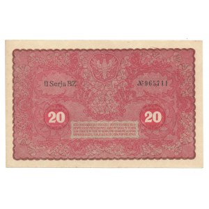 20 marek 1919 - II Serja BZ - banknot z kolekcji LUCOW