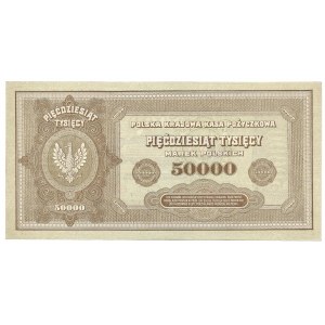 50.000 marek 1922 - Y - banknot z kolekcji LUCOW
