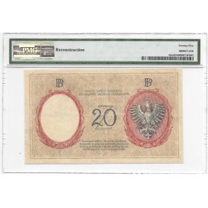 20 złotych 1924 - II EM.A - PMG 25 NET