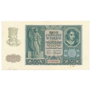 50 złotych 1940 - A - 